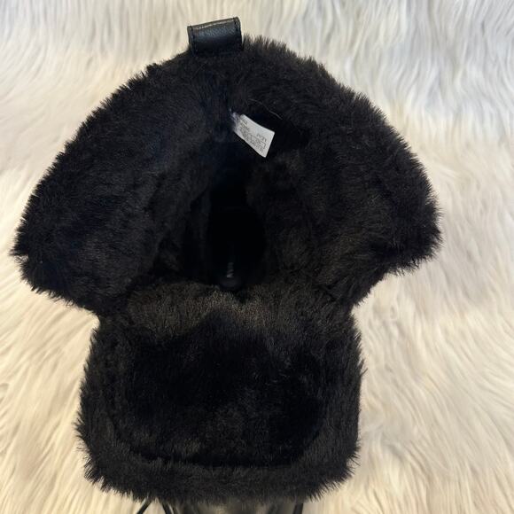 Stuart Weitzman Luge Boots Leather Faux Shearling Lace Up Mid Calf Combat Boots - Picture 13 of 16